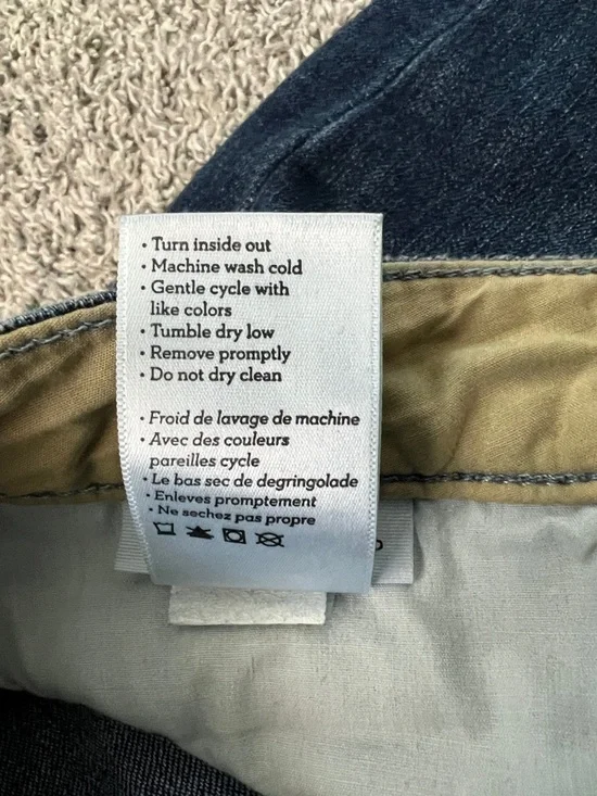 Paige Jimmy Jimmy Distressed Medium Blue Crop Stretch Denim Jeans - Size 28 - Picture 11 of 13